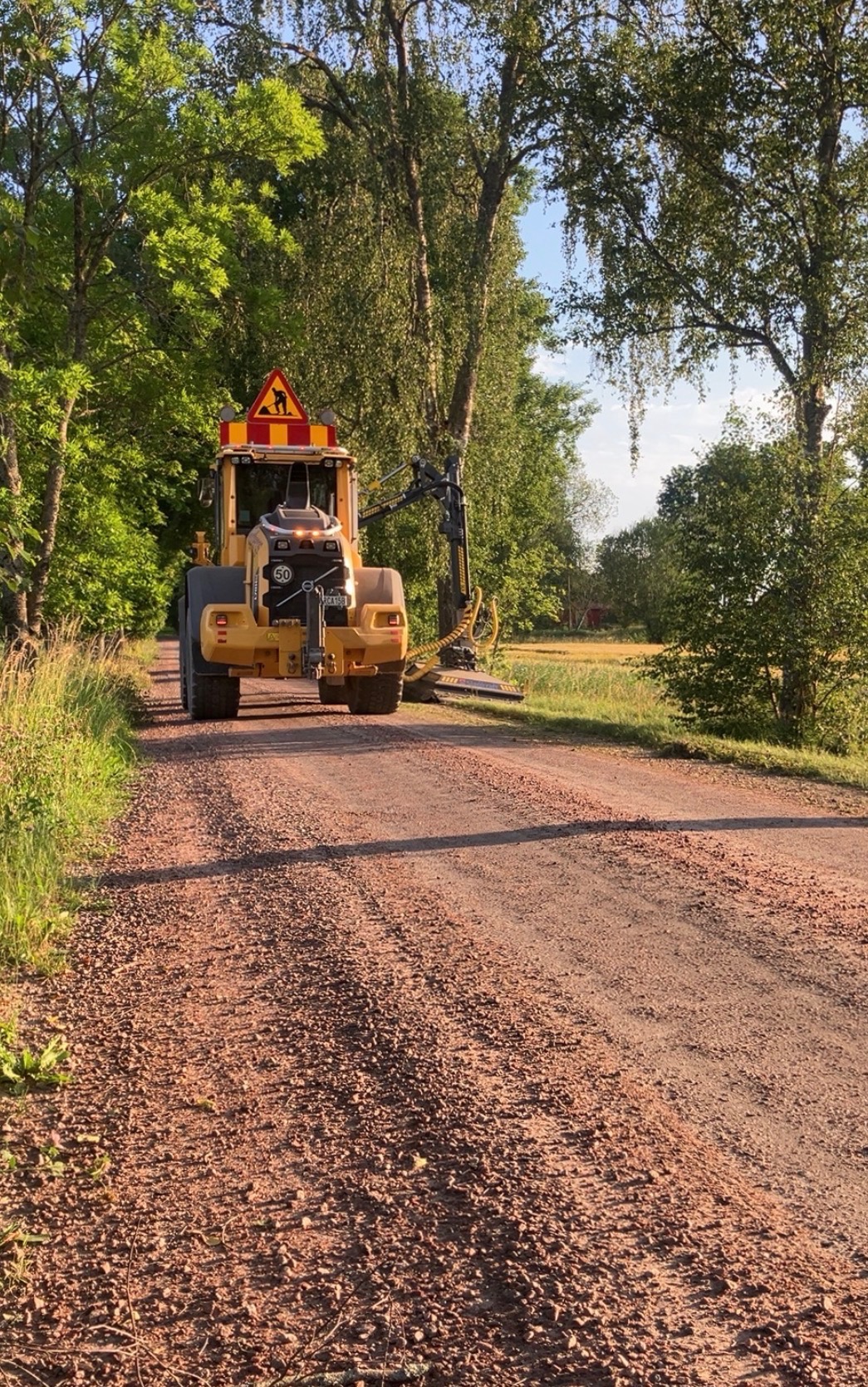 avloppsanläggning med bädd